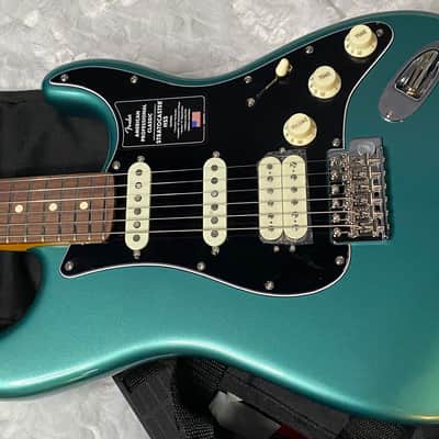 NEW ! Fender American Professional Classic Stratocaster HSS - Faded Sherwood Green Metallic - 7.9lbs - Authorized Dealer - G05778 image 7