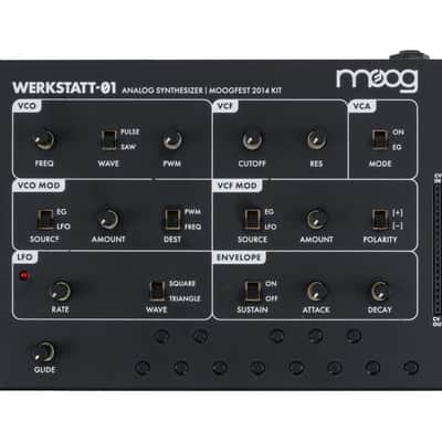 Moog Werkstatt-01 Analog Synthesizer Kit - Moogfest 2014 [USED] image 1