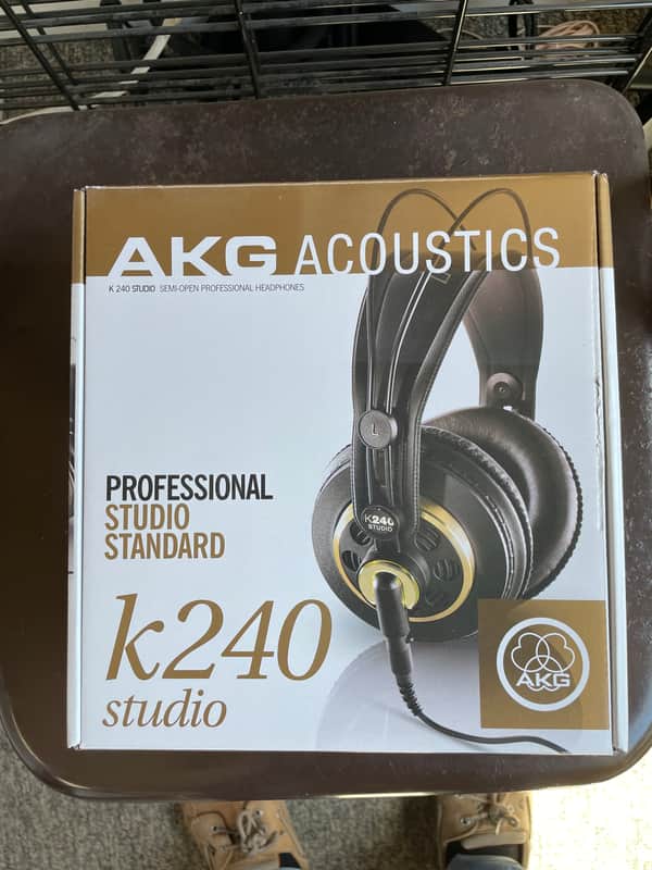 AKG K240 Studio Headphones • Open box image 1