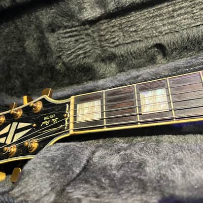 Burny Japanese RLC-60 1980s Custom Black Beauty image 11