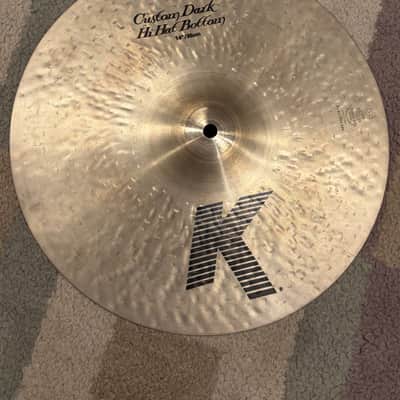 Zildjian 14" K Custom Dark Hi-Hat Cymbals (Pair) 1995 - Present - Traditional image 3