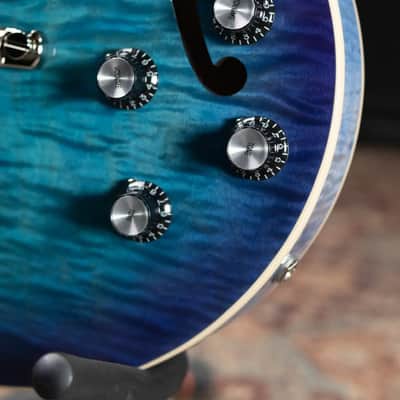 Gibson ES-339 Figured Semi-Hollow Electric Guitar - Blueberry Burst with Hardshell Case image 13