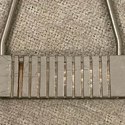 Vintage 12 String Trapeze Tailpiece 1960’s-1970’s Chrome Matsumoku Univox Aria Conrad Lyle MIJ Japan image 5
