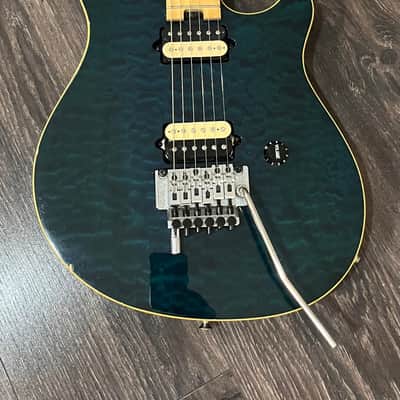 Peavey Wolfgang Special EXP 2002 Quilted Maple Top in Trans Blue image 2