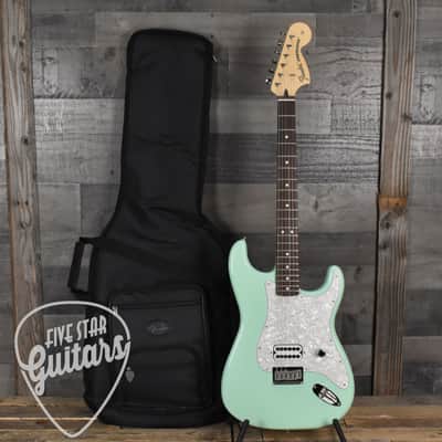 Mint Fender LTD Tom DeLonge Stratocaster - Surf Green with Deluxe Gig Bag image 15