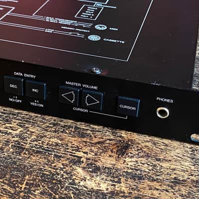 Yamaha TX81Z Rackmount FM Tone Generator 1987 - 1988 - Black image 7