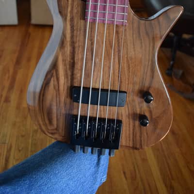Kiesel Zeus Bass, 5 string ZB5 model , 2018 , exotic wood build, Outstanding condition & tone image 13