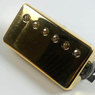 Gibson Patent Stamped Bridge Pickup 70s Gold image 3