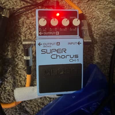 Boss CH-1 Super Chorus (Dark Gray Label) 2001 - Present - Blue image 14