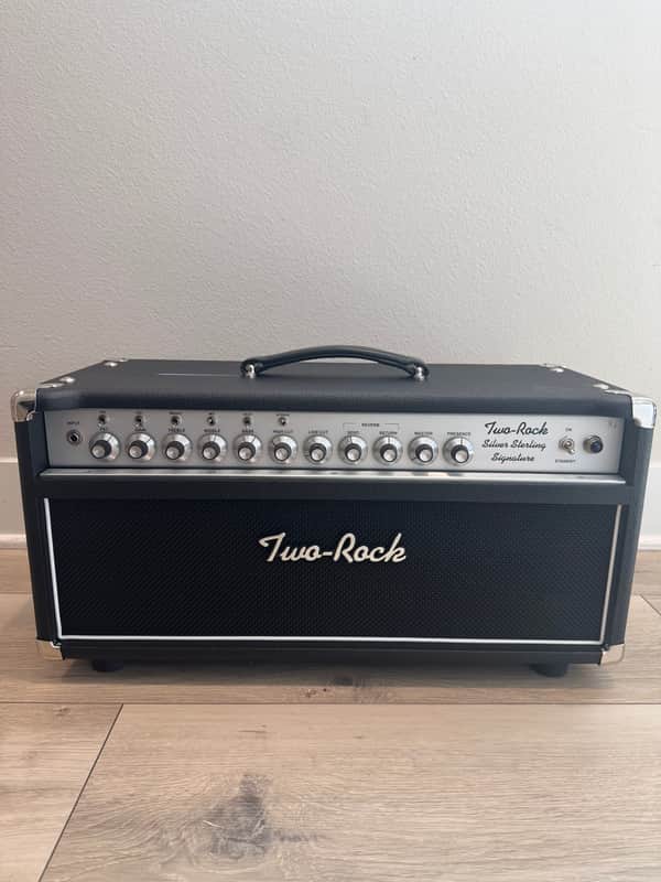 Two Rock Silver Sterling Signature 100-Watt Guitar Amp Head image 1