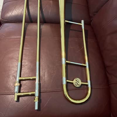 Buescher Custom (1955) Aristocrat (Big B) (Model 414) Bb Tenor Trombone SN 351973(professional) image 9