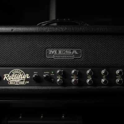 Mesa Boogie Single Rectifier RectoVerb 2-Channel 50-Watt Guitar Amp Head image 1