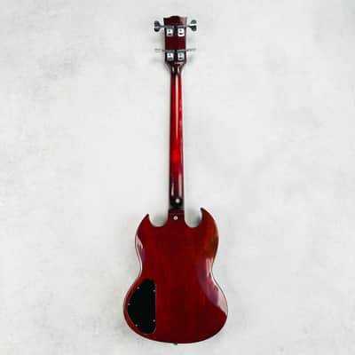 Gibson EB-4L Long Scale 4-String Bass Guitar 1973 - Cherry image 10