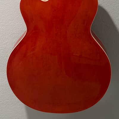2012 Gretsch G5123B | Limited Edition Electromatic Hollowbody Bass | Orange w/ HSC image 9