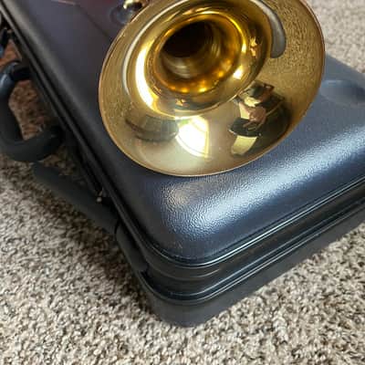 Yamaha YTR-200AD Advantage Bb Trumpet 2000s - Brass image 2