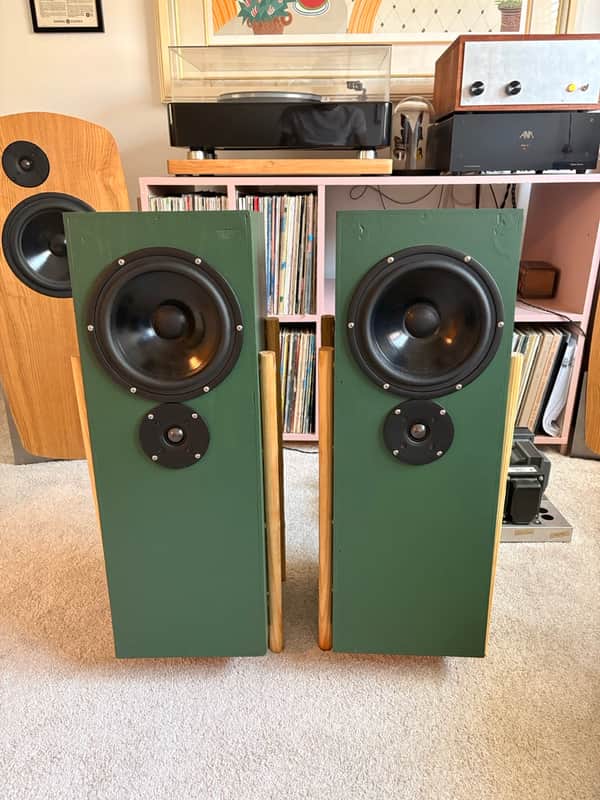 DIY Speakers Scanspeak D-2608 Seas CA22RNY Snell Audio Note Troels Gravesen Pair