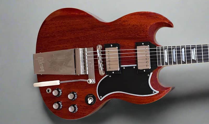 Gibson Custom Shop 1964 SG Standard Reissue w/Maestro Vibrola - Cherry Red image 1