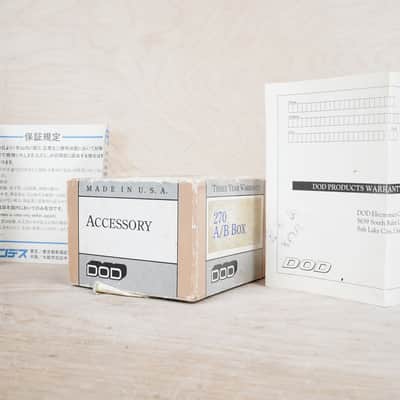 DOD 270 A-B Box Gray Vintage w/ Box, Paperwork image 2
