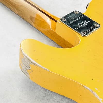 Fender Custom Shop Limited '50s Esquire Heavy Relic Secret Agent 2022 - Aged Nocaster Blonde image 16