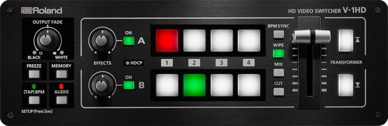 Roland V-1HD HD 4 x HDMI-Camera Video Switcher image 1