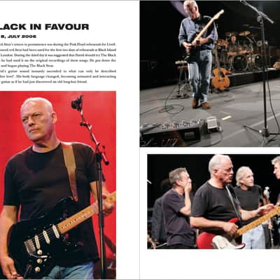 Pink Floyd The Black Strat A History of David Gilmour's Black Fender Stratocaster 1st Ed +FREE BONUS image 5