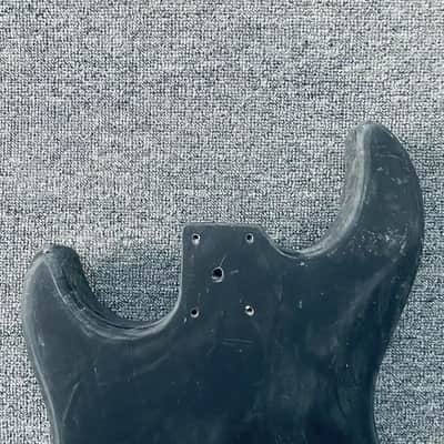 Black Stratocaster Strat Style Basswood Body image 3