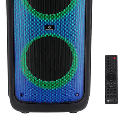 Rockville BASS PARTY 10 Karaoke Machine System Party Speaker w/Mic+Tablet Stand image 2