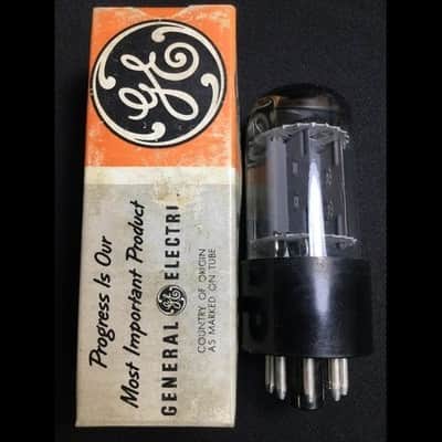 Lot of (4) NOS NIB GE 6BL7GT GTA Vintage Audio Radio Vacuum Tubes LOT.9856 image 3