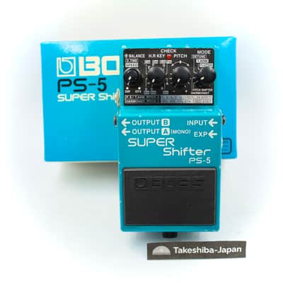 BOSS SUPER Shifter PS-5 エフェクター Joe Walsh's Boss PS-5 Super Shifter – Ground Guitar