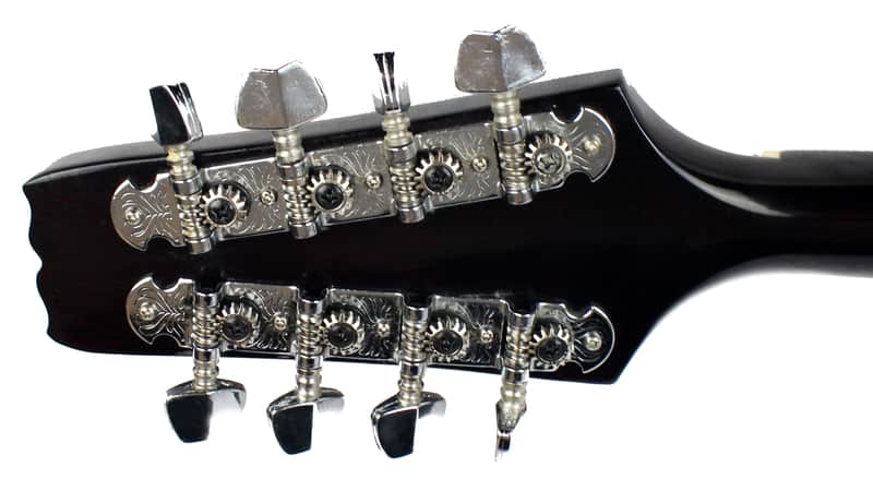 Aria AM200E Electro Mandolin in Brown Sunburst w/Case | Reverb