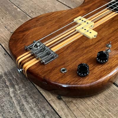 Kramer DMZ 4001 1979ish - Natural Aluminum Neck Bass image 21