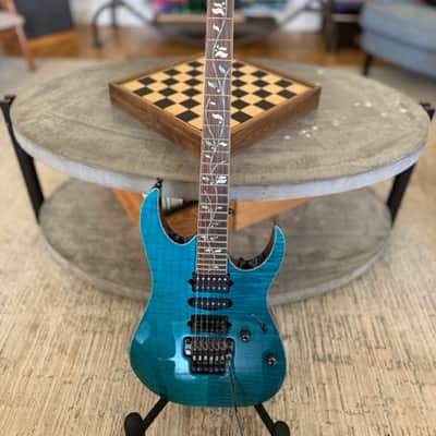 Ibanez RG8570Z-CRA J. Custom with Rosewood Fretboard - Chrysocolla image 2