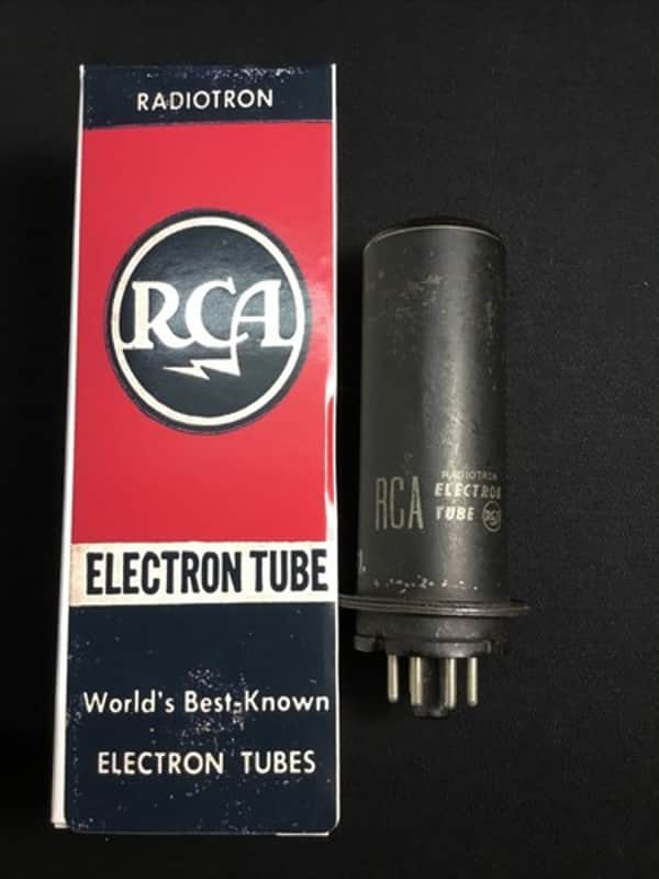 RCA 6L6 Metal Tube VINTAGE Power Amplifier VACUUM TUBE USA Tested I.5966-D image 1