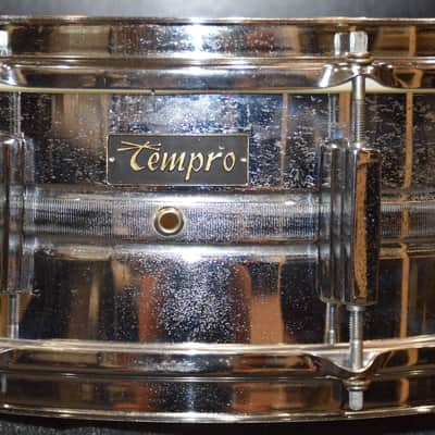 1970’s Tempro 5X14 Chrome Snare Drum image 6