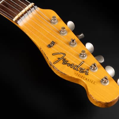 Fender Custom Shop '64 Reissue L-Series Telecaster RW Heavy Relic - Vintage White | USA 1964 Josefina Campos Handwound Pickups 3.39kg | CoA OHSC image 9
