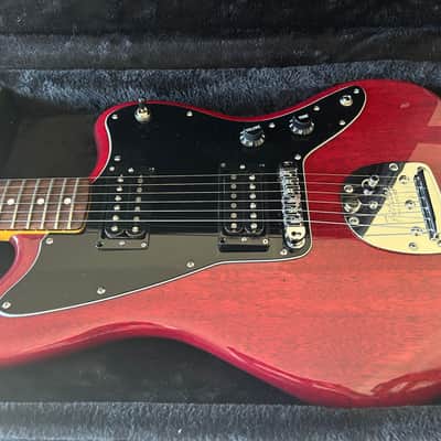 Fender Modern Player Jazzmaster HH 2014 - Crimson Red Transparent image 2