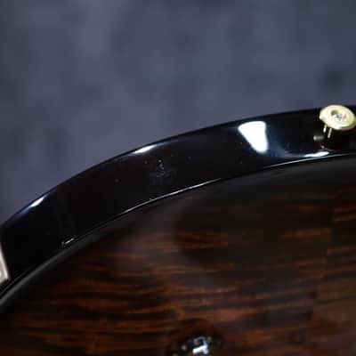 PRS Custom 24 10-Top DMO Pickups Black Gold Wraparound Burst Electric Guitar w/Case image 16