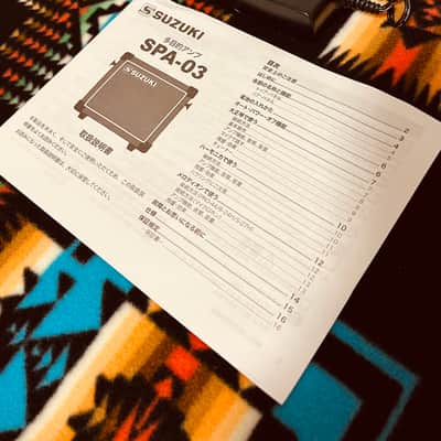 《sold out!》　Suzuki SPA-03  for Taishogoto Harmonica etc. image 5