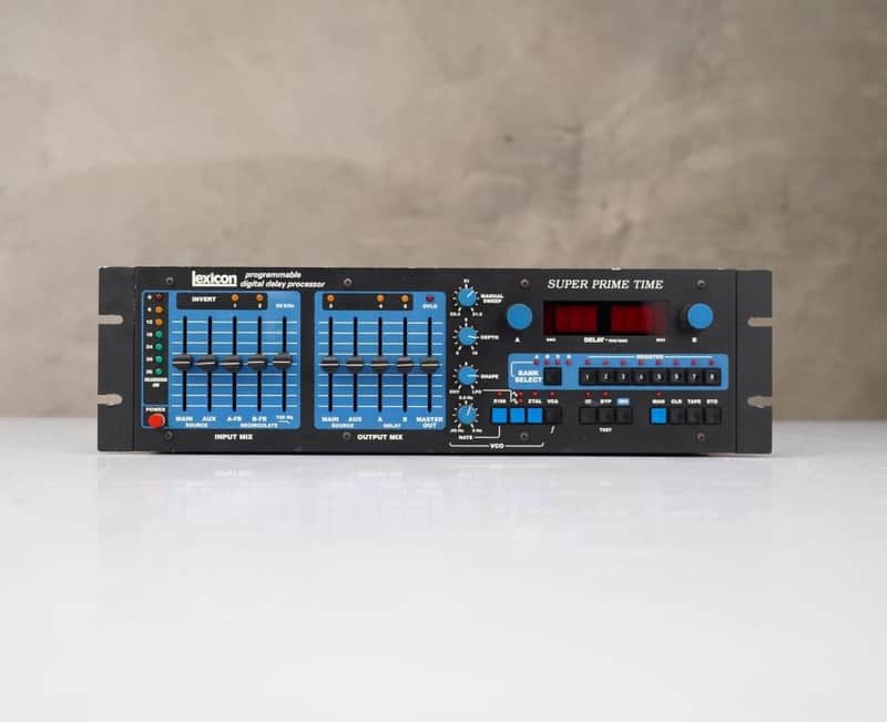 Lexicon Super Prime Time 97 Programmable Digital Delay Beamish Serviced #34445 imagen 1