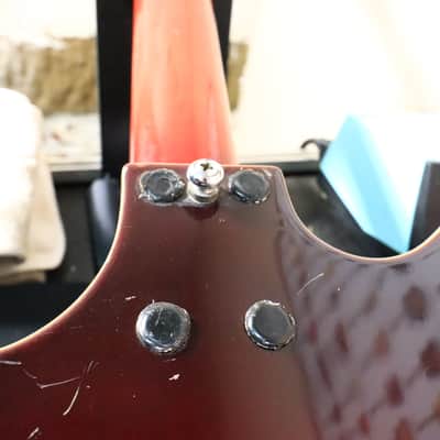 Vintage 1960's Bruno Royal Artist Hollow Body Bass Guitar image 22
