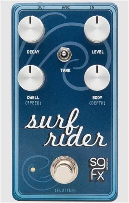 SolidGoldFX Surf Rider IV Spring Reverb Pedal image 1