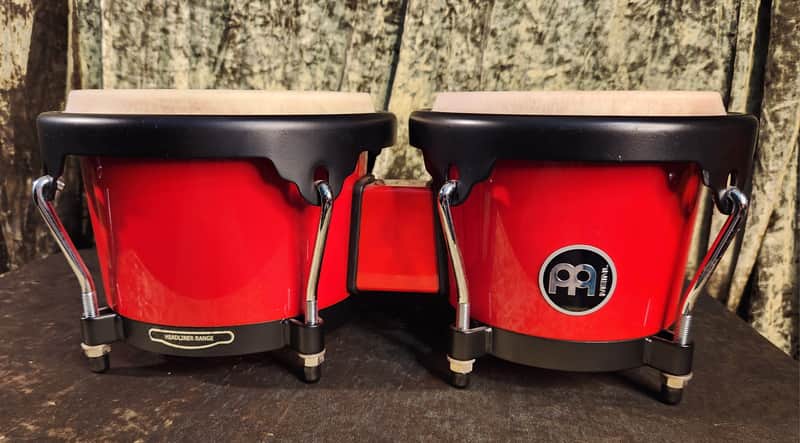 MEINL Headliner Series Bongos Red image 1