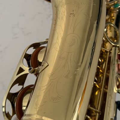Selmer U.S.A. “Omega” MG288 Intermediate Eb Alto Saxophone - Lacquered Brass image 7