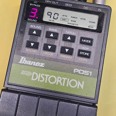 Ibanez PDS1 DCP Distortion 1980s - Black image 10