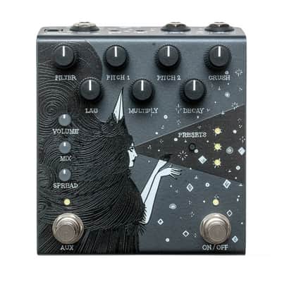 Old Blood Noise Dark Star V3 Stereo Reverb Pedal (Black) image 1