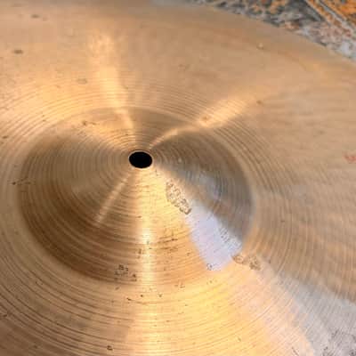 Rare Vintage Paiste 602 Pre Serial 22” FACTORY “MEDIUM” Ride Crash at ONLY 2790 g CLEAN Light and SHIMMERING! Sounds Amazing! image 5