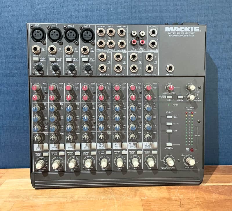 Mackie Micro Series 1202-VLZ 12-Channel Mic / Line Mixer | Reverb