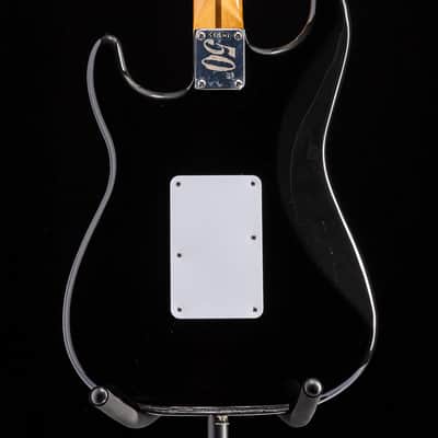 Fender Limited Edition 50th Anniversary Dave Murray Stratocaster Black image 10