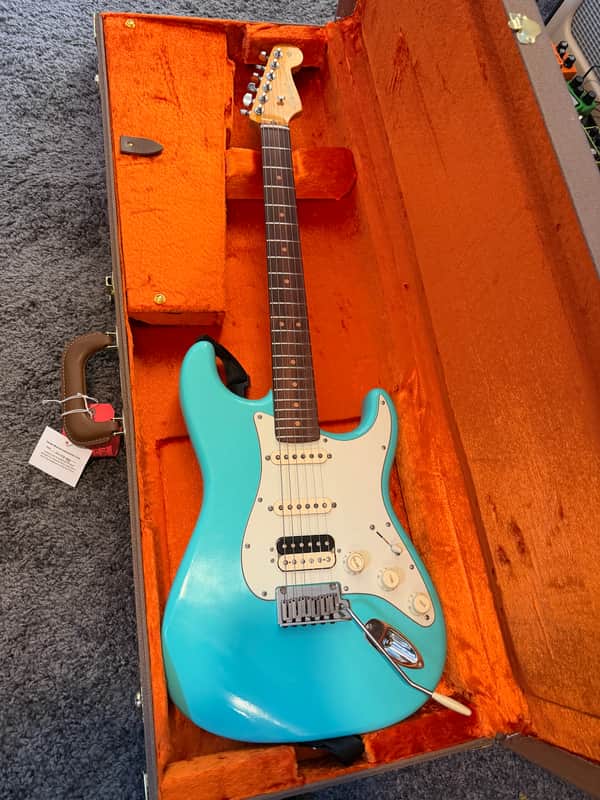 Fender American Ultra Luxe Vintage '60s Stratocaster HSS 2025 - Present - Sea Foam Green