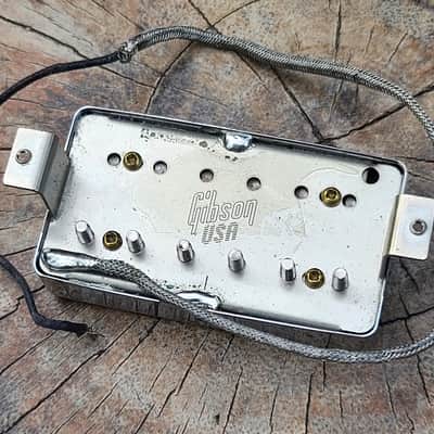 Gibson 498T Bridge Pickup Chrome 1990s image 4